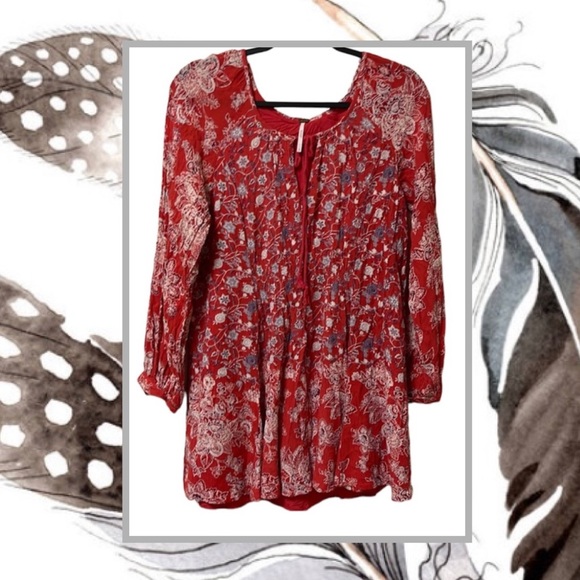 Free People Lucky Loosey Dress - Picture 11 of 12